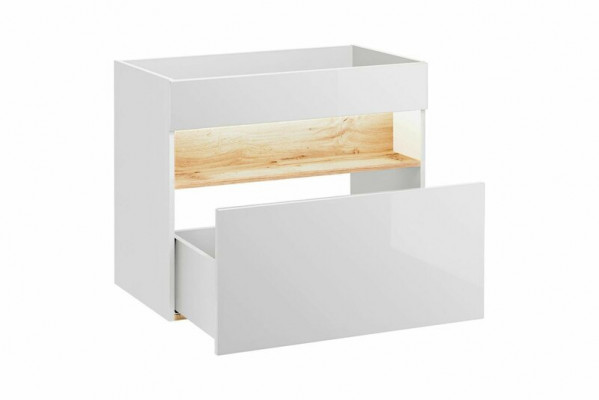 Nábytek do koupelny Design Koupelna 3dílný set Skříň umyvadlo