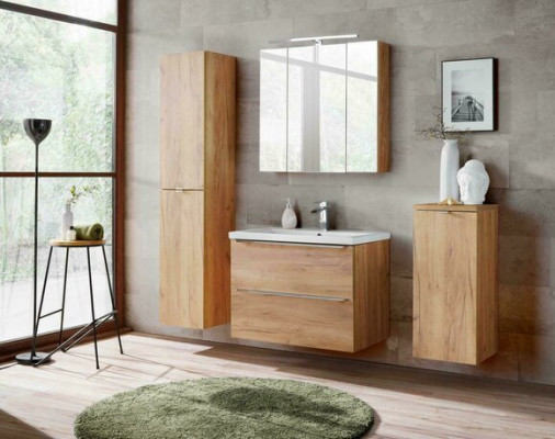 Nábytek do koupelny Design Bad 4dílná sestava šatník Dekorace Umývadlo