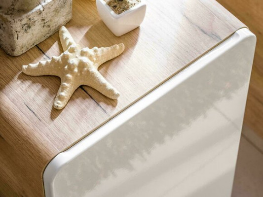 Design koupelnový nábytek Koupelna 5dílná sada skříň osvětlení