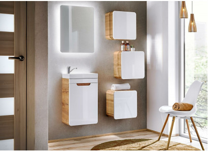 Design koupelnový nábytek koupelna 5dílné set skříň umyvadlo
