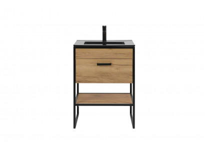 Badová sada nábytku 60cm umyvadlo s dolní skříňkou pod umyvadlo styl loft