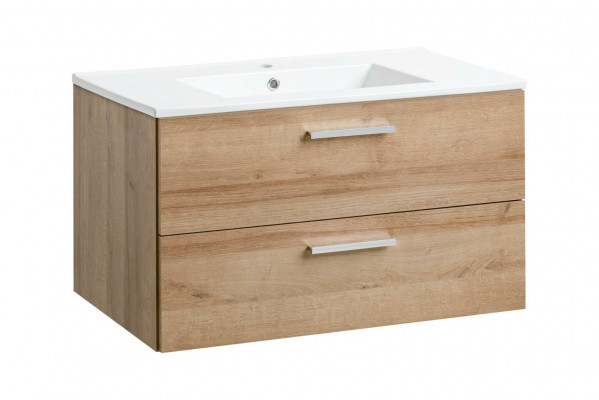Koupelnový nábytek 80cm Umývadlo s moderním spodním skříněm Dekorativní umyvadlo
