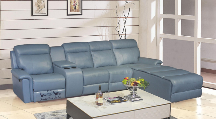Rohová pohovka Sofa Pohovka ve tvaru L Luxusní Obývací pokoj Moderní design Nábytek