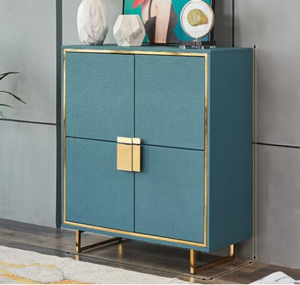 Moderní komoda Blau Obývací pokoj Luxus Regály Nábytek Nový