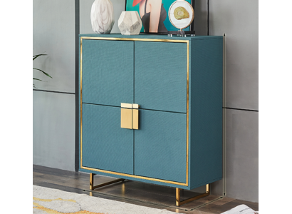 Moderní komoda Blau Obývací pokoj Luxus Regály Nábytek Nový