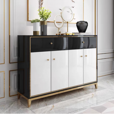 Komoda Skříň Sideboard Bílý Moderní Komody Jídelna Dřevo Luxus Nové.