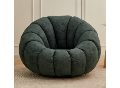 Křeslo 1 osoba, textilie, obývací pokoj, luxusní design, šedá barva, moderní, nové.