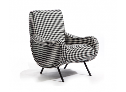 Křeslo Design Moderní Obývací pokoj Luxus Polstrované křeslo Nábytek Relax Club