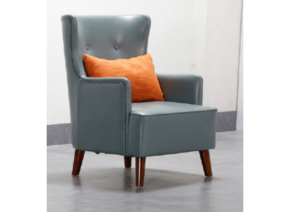 Design křeslo s polštářem z umělé kůže, pohovka, gauč, jednosedadlový křeslo nové