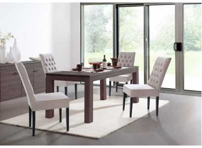 Chesterfield židle Set Design Lehátka Křesla Skupina 8x Nový čalouněný křeslo