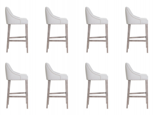 Design barový stolička 8x židle taburet pult baru set židle kompletní sada nový