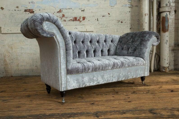 Design Chesterfield lávka láhev Lounge čalouněný nový lůžkový gauče