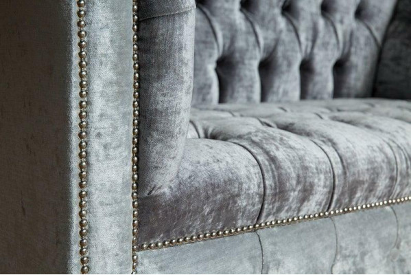 Design Chesterfield lávka láhev Lounge čalouněný nový lůžkový gauče