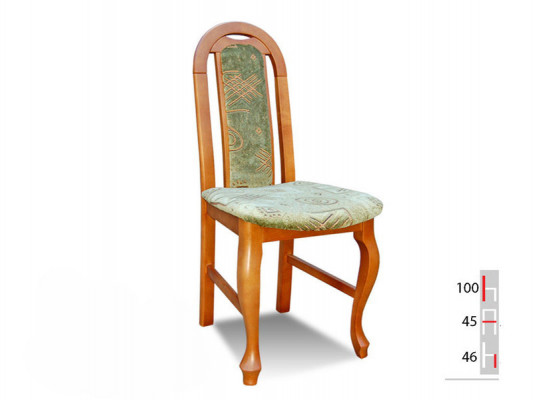 Židle Jídelní židle Masivní dřevo Designový křeslo z kůže