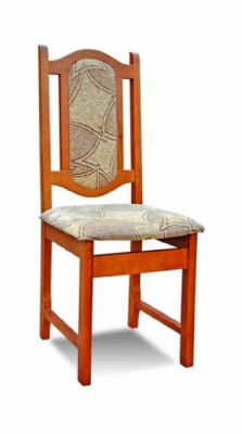 Židle Jídelní židle Masivní dřevo Designový křeslo z kůže