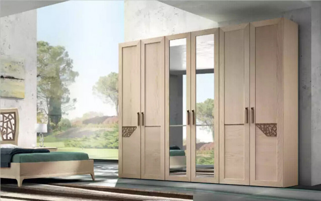 Šatník ložnice Materiál Dřevo Skříň Dřevo Moderní nový