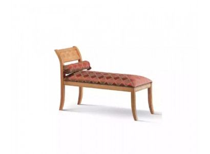 Chaiselongue Klasický nábytek Obývací pokoj Design Pohovka Textil Červená