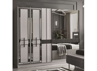 Moderní skříň na oblečení ze dřeva skříň skříně ložnice luxusní nábytek.