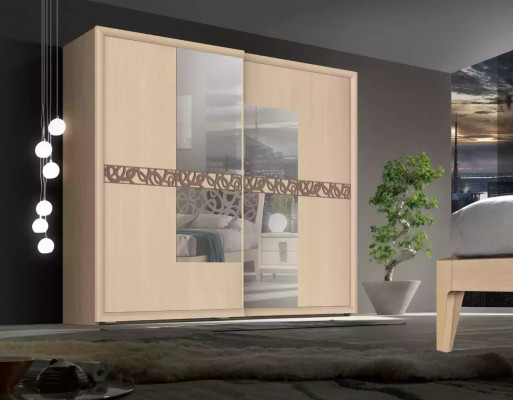 Ložnice set postel 2x noční stolky šatník Design Luxus nový 6dílný