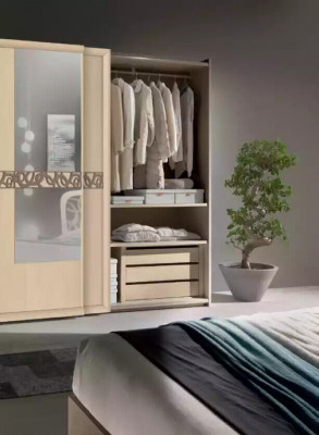 Ložnice set postel 2x noční stolky šatník Design Luxus nový 6dílný