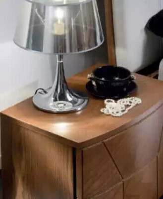Ložnice Sada Postel 2x Noční stolky Komoda Design Luxus nový 5-dílný.