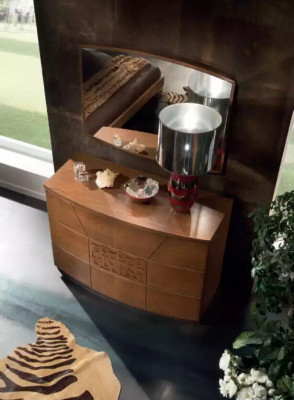 Koupelnový set komoda zrcadlo Luxus kompletní moderní komody 2 kusy