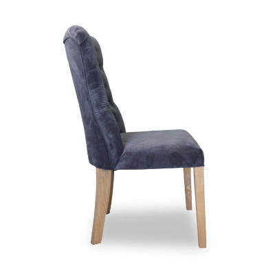 4x židle židle polstrování design chesterfield sada křesel kompletní set