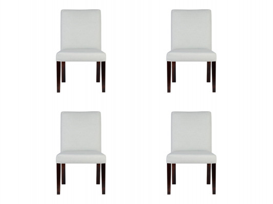 4x židle židle polstrování design lounge klubu sedadlo opěradlo sada křesel nové