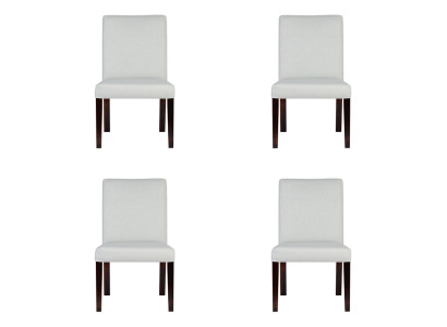 4x židle židle polstrování design lounge klubu sedadlo opěradlo sada křesel nové