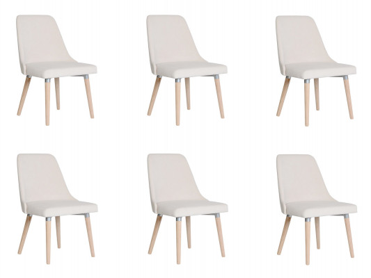 6x Design Pohovka sedadla židle Židle Seht Garnitur křeslo Lounge Club Set