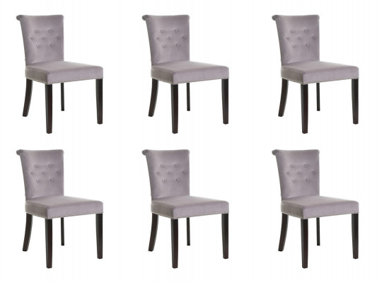 6x Design polstrování sedadla židle viz sestava křesel klubové křeslo