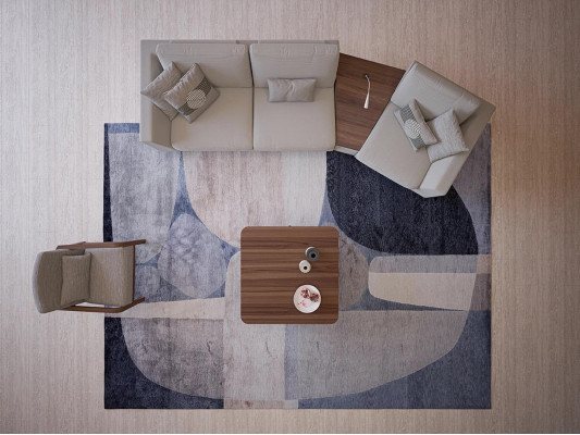 Nábytek Pohovka Sedací souprava Třísedák Obývací pokoj Design Křeslo Dřevo Textil