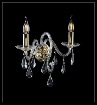 Čechy Nástěnná lampa Lustr Antik styl Nástěnná lampa / Lampa do trezoru, Nová