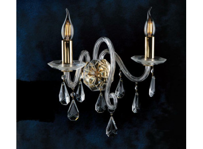 Nástěnná lampa Bohemia lustr v antickém stylu Nová lampa