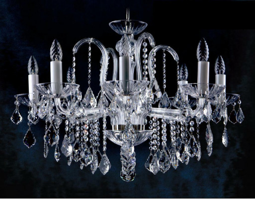 Lustr Lampa Lampy Křišťál Světla Böhmen Poklop Lustru