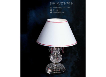 Stolní lampa v antickém stylu Křišťálová lampa Světla Osvětlení