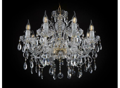 Noble Design lampa s krystalovými kameny svícen svícen lustry lampy stropní osvětlení