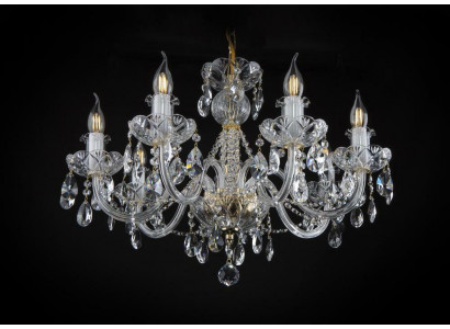 Stropní lampa ložnice Lustr Křišťálové kameny Lustr lampa Nový