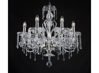 Stropní lampa Krystalem Stropní lustr Lampa Lampa Elite Bohemia