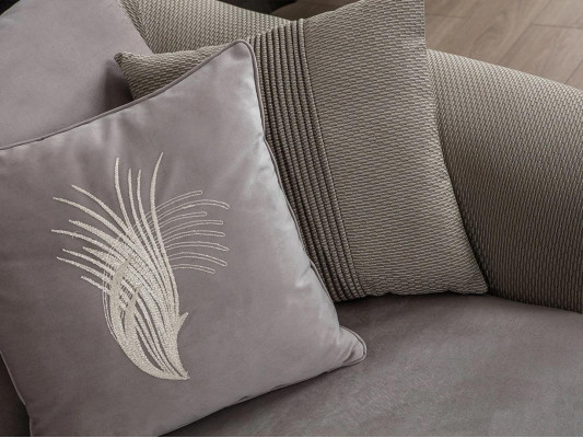 Kompletní set 2 kusy křesla Design třísedáku Luxus Design do obývacího pokoje.