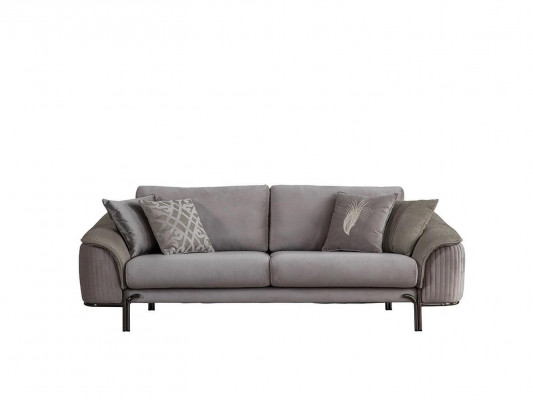 Kompletní set 2 kusy křesla Design třísedáku Luxus Design do obývacího pokoje.
