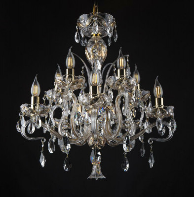Křišťálový lustr Nástropní lampa Nástěnné osvětlení Elitní Bohemia