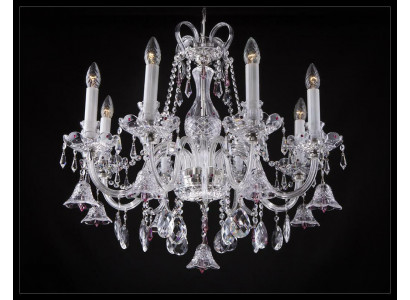 Křišťálový lustr Nástěnná lampa Lampa Bohemia Svetlo