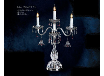 Barokní stolní lampa lustr noční stolky světla Čechy