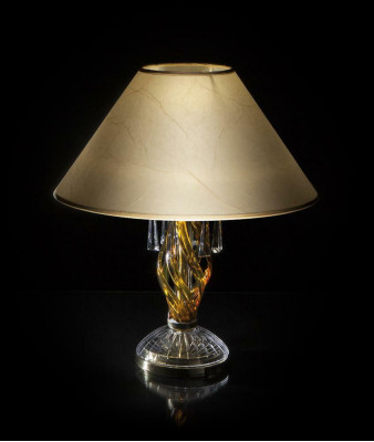 Kristalová lampa kancelářská lampa Stůl Elite Bohemia Nohy Noční stůl Nový