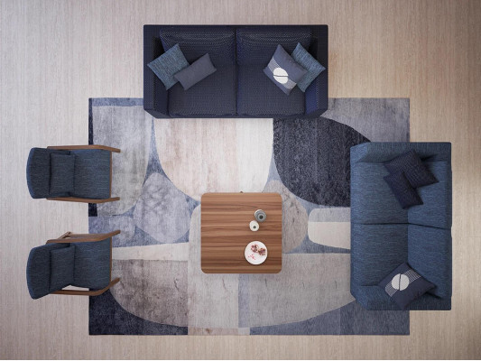 Wohnzimmer Modern Stoffsofa Zweisitzer Sofa Couch Luxus Design Einrichtung