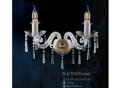 Cristal Applique Murale Lustry Stropního Svítidla Kristallüster Lustr Elite Bohemia Nový
