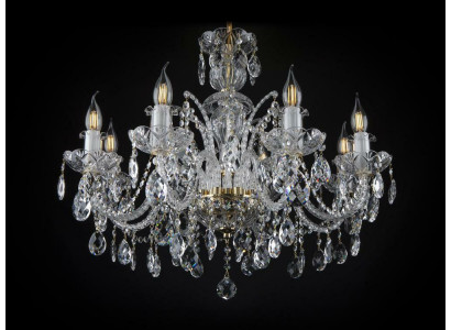 Lampa Vyhřezlé Lustr Světla Strop Svítidla Bohemia Crystal