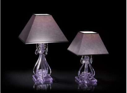 Svítidlo Krystalová stolní lampa Elite Bohemia noha noční stolek Nové kanceláři