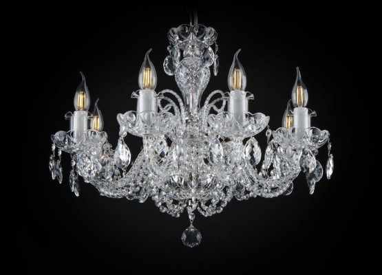 Křišťálový lustr Visací lampa Stropní lampa Lampa z českého skla